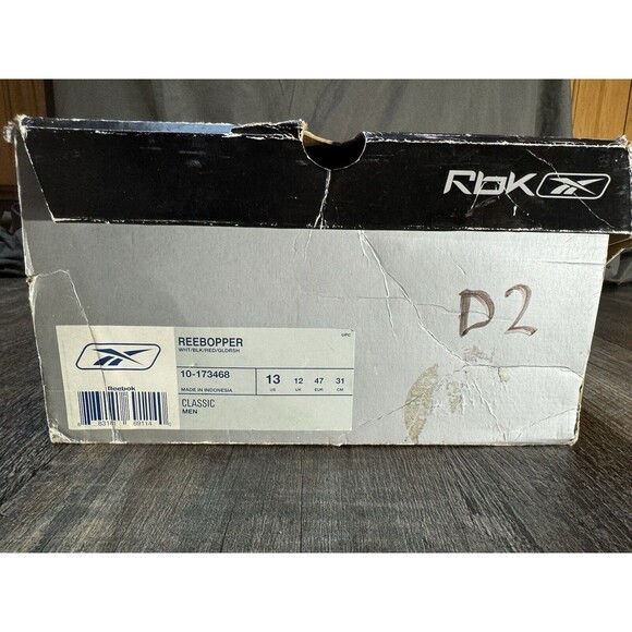 NIB Rare Reebok Classic Reebopper VTG Dice Poker Vegas Gambling Sneakers Size 13 - Picture 3 of 11